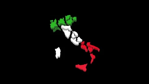 Italy 3d Video stock 312912646