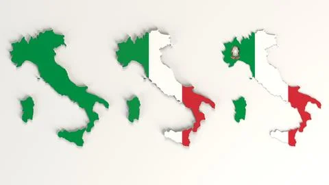 Italy 3d map 3D Model