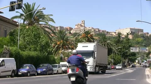 Italy - Abruzzi - Vasto Stock Footage 12391823