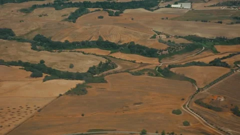 Italy from an airplane window 5 스톡 동영상 336010228