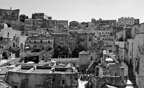 Italy, Basilicata: Matera. Stock Photos