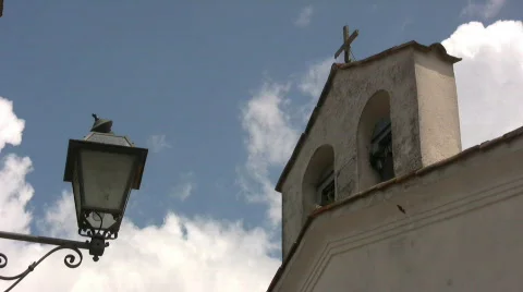 Italy - Church Stock Footage