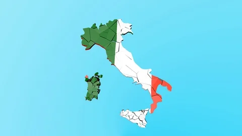 Italy collapse Stock Footage 127684067