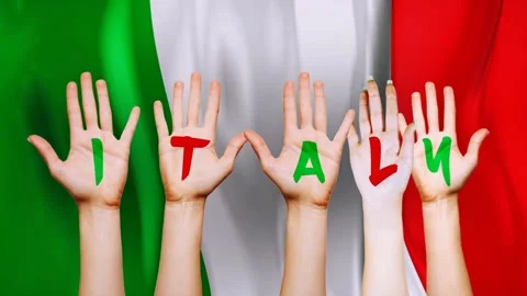 Italy Country Flag Stock Footage 161749953