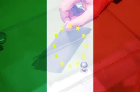 Italy Exit EU Stock Photos