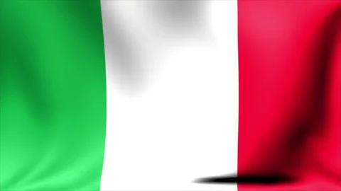 Italy Flag. Background Seamless Looping Animation. 4K High Definition Video Stock Footage 71885443