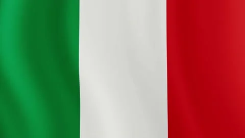 Italy flag closeup Stock Footage 143178968