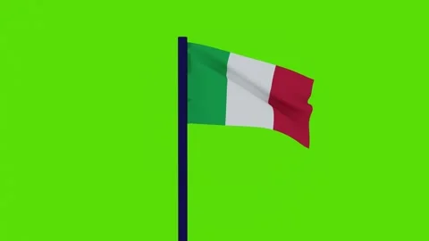 Italy flag 스톡 동영상 256225920