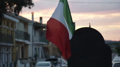 Italy flag | FullHD/50FPS Stock Footage 220788530