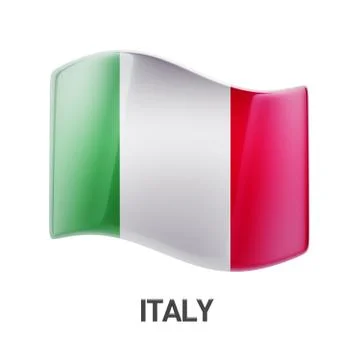 Italy Flag Icon Stock Illustration
