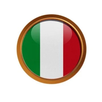 Italy flag Stock Illustration