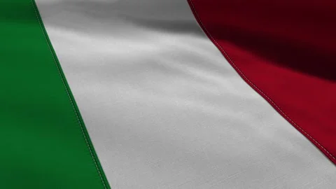 Italy Flag Loop Background Stock Footage 249743664