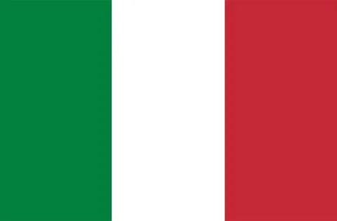 Italy flag vector Illustrazione stock