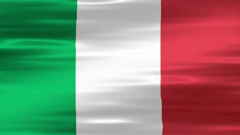 Italy Flag Wave New Stock Footage 219556960