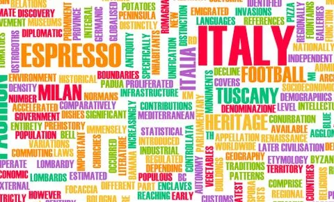Italy Ilustración de archivo