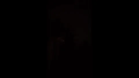 Italy: Intense lightning lights up night sky during thunderstorm in Resca... Stock Footage 344292300