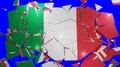 Italy Italian collapse flag eu Italia 4k 4k or 4k+ Resolution