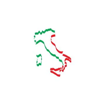 Italy map icon vector symbol element Stock-Illustration