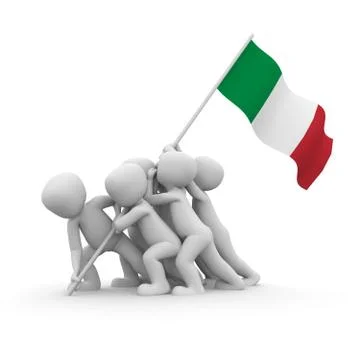Italy  memorial Stock Illustration