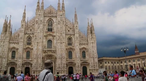 Italy,  Milan Duomo Stock-Footage 40314166