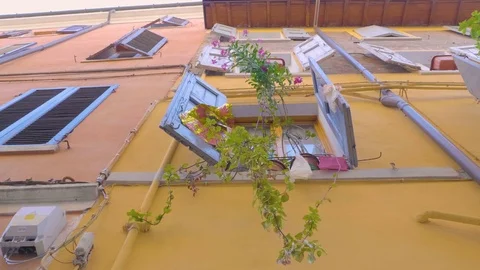 Italy Modena Window 1 Stock Footage 108510355