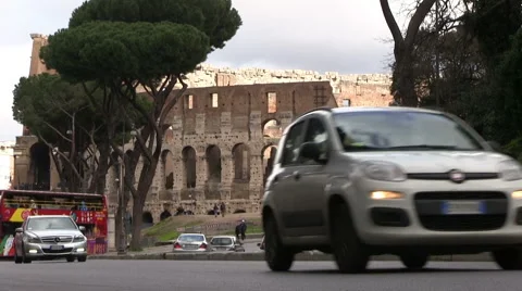 Italy - Rome - Coliseum Видео 47473445