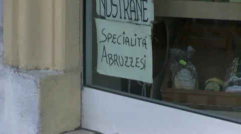 Italy - Shop Stock Footage
