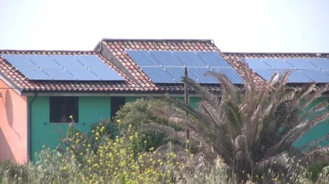 Italy - solar cell packing factor Видео 8564135