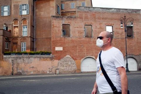 Italy tourists return Stock Photos