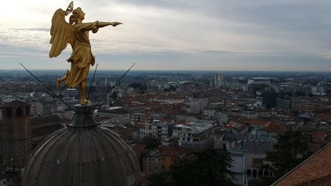 ITALY, UDINE castel Stock Footage