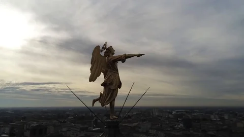 ITALY, UDINE castel Stock Footage 102892553