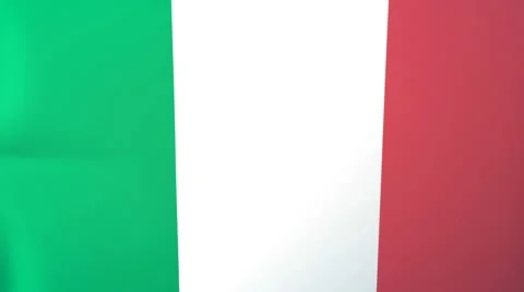 Italy Waving Flag Stock Footage 10762036