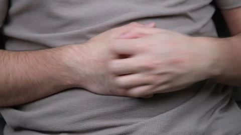 Itching scratching arm Stock Footage 261161111