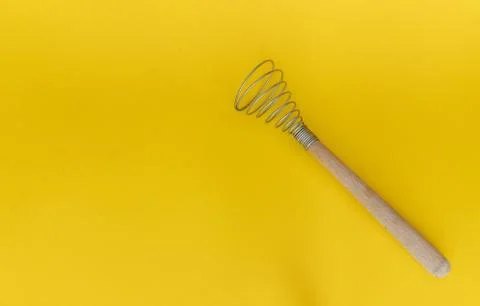 An Item of kitchen utensils: press for mashed potatoes which made partly of wood 스톡 사진