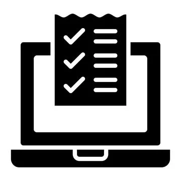 Item list Vector Icon Design Illustration Stock Illustration