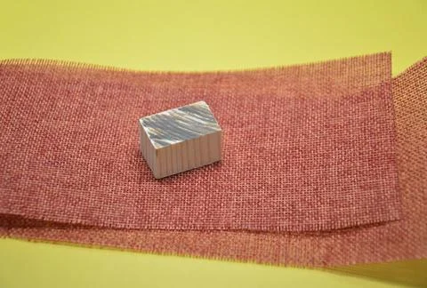 Items against the backdrop of environmentally friendly materials Stock Photos