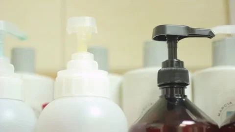 Items from the beauty salon Stock Footage 73312328