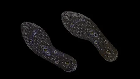 Items on a black background Stock Photos