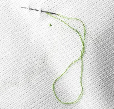 Items for embroidery Stock Photos