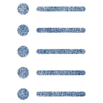 Items Fabric Textured Icon 스톡 일러스트