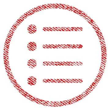 Items Fabric Textured Icon 스톡 일러스트