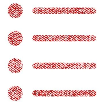 Items Fabric Textured Icon 스톡 일러스트