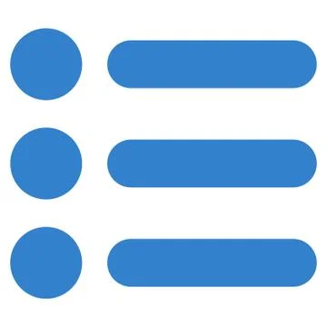 Items flat cobalt color icon イラスト素材