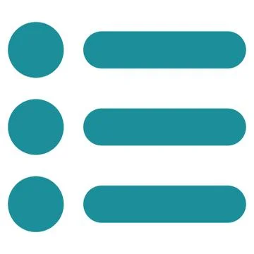Items flat soft blue color icon 스톡 일러스트