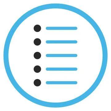 Items Flat Vector Icon 스톡 일러스트