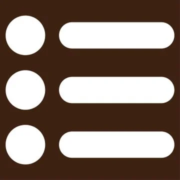 Items flat white color icon イラスト素材