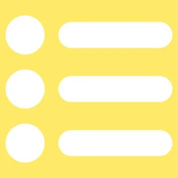 Items flat white color icon 스톡 일러스트