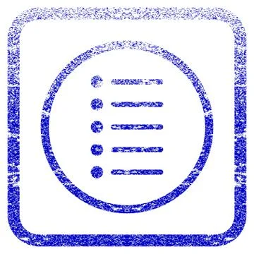 Items Framed Textured Icon 스톡 일러스트