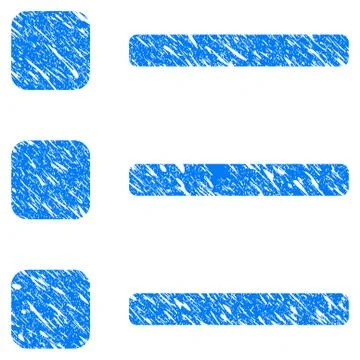 Items Grunge Icon Stock Illustration