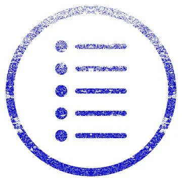 Items Grunge Textured Icon 스톡 일러스트
